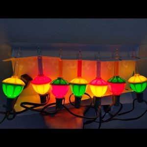 Christmas Bubble  String Light Sets  Multi-color TESTED WORKS.